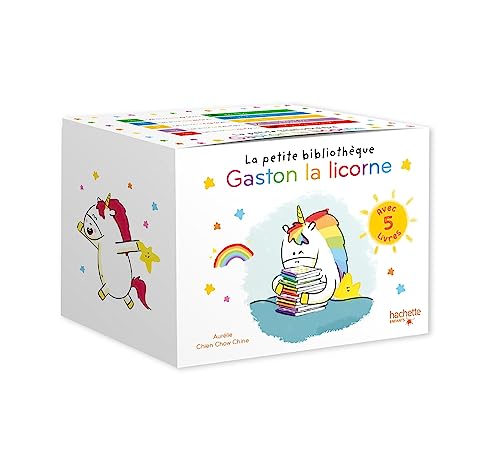 Couverture de Ma petite bibliothèque Gaston la licorne
