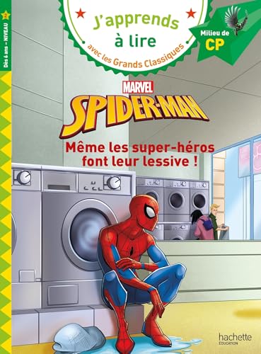 Disney - Marvel - Spider-Man - Même les super-héros font leur lessive, CP Niveau 2
