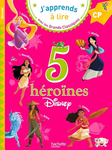 Disney - 5 héroïnes Disney - CP