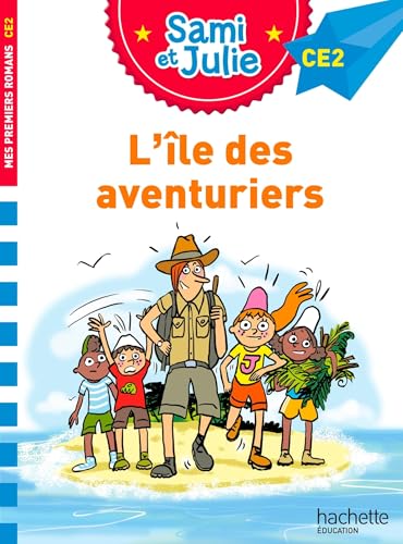 Couverture de Sami et Julie CE2 — L'île des aventuriers