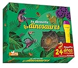 Je D%C3%A9couvre Les Dinosaures   Coffret Avec Lampe Magique