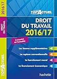 Top Actuel Droit Du Travail 2016