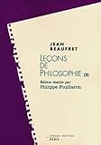 Leons De Philosophie Idalisme Allemand Et Philosophie Contemporaine