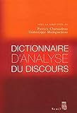 Dictionnaire D'analyse Du Discours