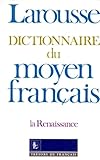 Dictionnaire Du Moyen Franais