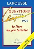 Questions Pour Un Champion. Livre Jeu 1995