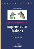 Dictionnaire Commente Des Expressions Latines. Aperto Libro