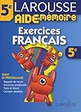 Aidemmoire Exercices De Francais 5me