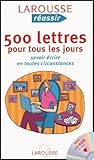 500 Lettres Pour Tous Les Jours : Savoir %C3%A9crire En Toutes Circonstances (1c%C3%A9d%C3%A9rom)