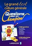 Le Grand Test De Culture G%C3%A9n%C3%A9rale %C2%ABquestions Pour Un Champion%C2%BB