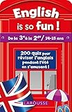 English Is So Fun (de La 3e A La 2e)   Cahier De Vacances