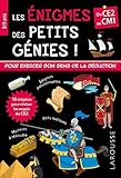 Les %C3%A9nigmes Des Petits G%C3%A9nies ! Du Ce2 Au Cm1  Cahier De Vacances