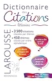 Dictionnaire Des Citations Litteraires