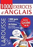 1000 Exercices Danglais Spcial Lyce Et 