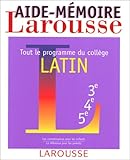 Aidemmoire Latin Tout Le Programme Du Collge