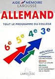 Allemand. Tout Le Programme Du Coll%C3%A8ge