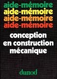 Conception En Construction Mecanique