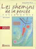 Les Chemins De La Pense Philosophie Terminales