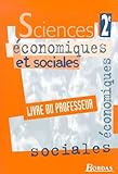 Sciences Conomiques Et Sociales 2nde Livre Du Professeur