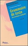 Enseigner Aujourdhui Grammaire De Texte Des Pratiques Analyses Cycle 3