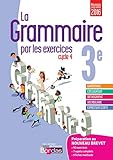 La Grammaire Par Les Exercices 3e   Cahier D'exercices   Nouveau Programme 2016