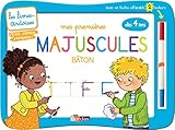 Livres Ardoises   Mes Premi%C3%A8res Majuscules B%C3%A2ton + 1 Feutre 2 Couleurs