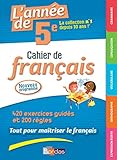 L'ann%C3%A9e De 5e   Cahier De Fran%C3%A7ais