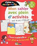 Mon Cahier Avec Plein Dactivits Pour Ne Pas Mennuyer De 3 6 Ans