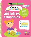 Jaime La Maternelle Mes Activits Effaables Toute Petite Section Ds 2 Ans