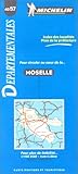 Carte Routire Moselle N4057