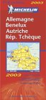 Carte Routire Allemagne Autriche Benelux Rpublique Tchque N 11719