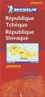 Carte Routire Rpublique Tchque Rpublique Slovaque N 11731