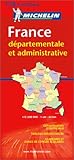 Carte Routire France Dpartementale Et Administrative N11728
