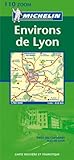 Carte Routire Environs De Lyon N11110