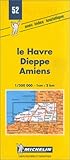 Carte Routire France Le Havre Dieppe Amiens 52 1200000