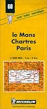 Carte Routire Le Mans Chartres Paris 60 1200000