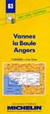 Carte Routire Vannes La Baule Angers 63 1200000
