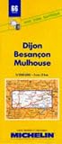 Carte Routire Dijon Besanon Mulhouse 66 1200000