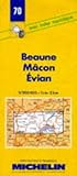 Carte Routire Beaune Mcon Evian 70 1200000