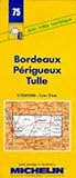 Michelin Bordeauxperigueuxtulle France Map No 75 Michelin Maps Atlases
