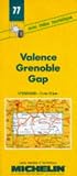 Carte Routire Valence Grenoble Gap 77 1200000