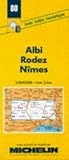 Carte Routire Albi Rodez Nmes 80 1200000