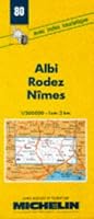 Albi, Rodez, Nimes: Map No. 80
