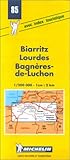 Carte Routire Biarritz Lourdes Luchon 85 1200000