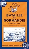 Michelin Battle of Normandy Map No.102