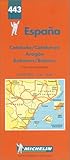 Carte Routire Espagne Nordest Balares N 443