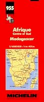 Michelin map 955 : 1:4 000 000 : Africa Central and South + Madagascar