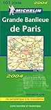 Carte Routire Grande Banlieue De Paris Du Priphrique La Francilienne N11101