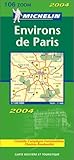 Carte Routire Environs De Parisdpartements 7892939495