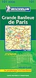 Carte Routire Grande Banlieue De Paris Du Priphrique La Francilienne